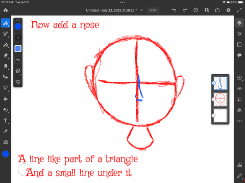 How to draw heads- Explained for 5 year olds 
