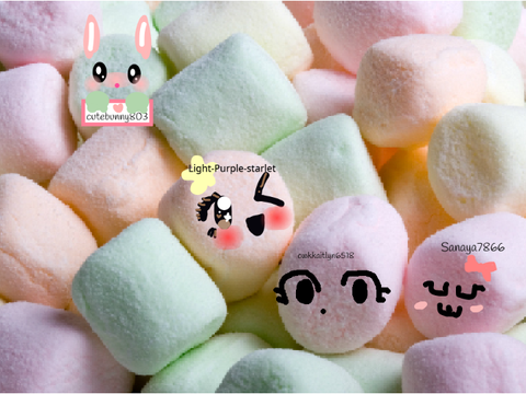 Add yourself as a marshmallow...