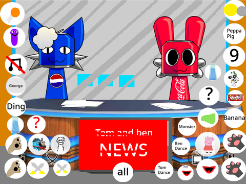 talking Coka and Peppie news 