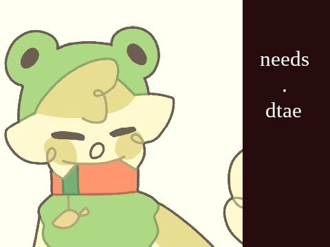 needs . dtae