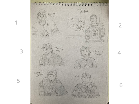 nhl art i drew (read desc)