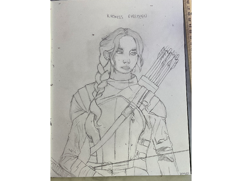 My Katniss Drawing!