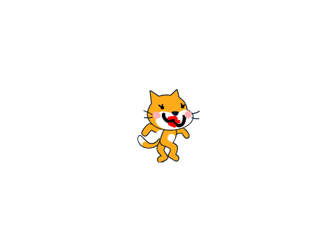 scratch cat is very ok