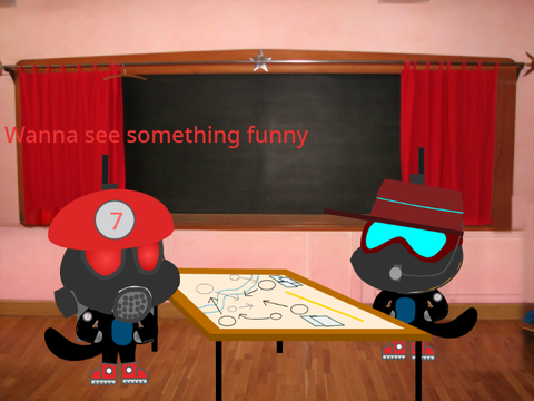 Me breaking the fourth wall