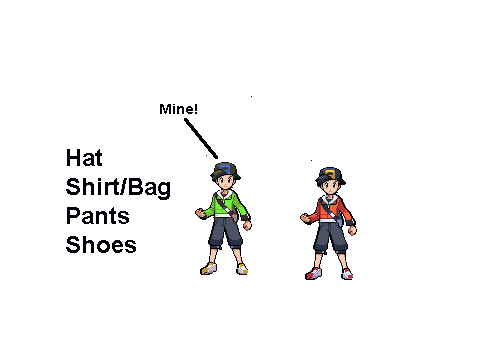 Make your own pokemon trainer
