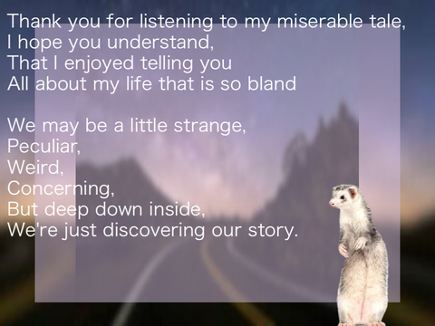 “Stuck” - A Very Long Poem