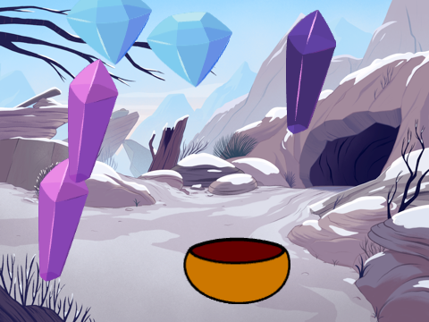 Catch the crystals