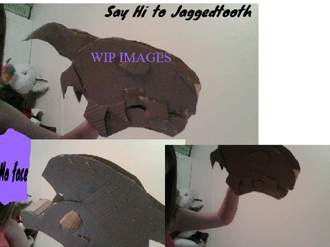 New puppet! Jaggedtooth!