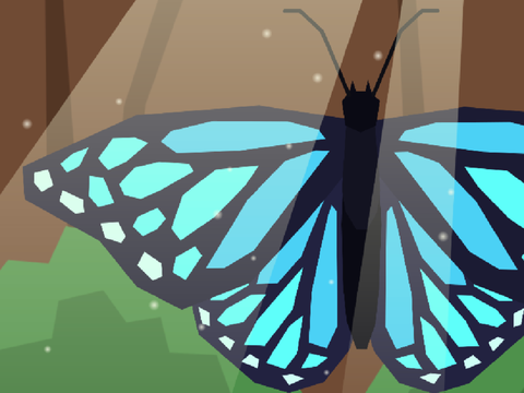 Butterfly - Vector Polyart