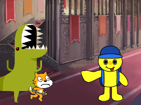 Scratch Cat - A Wierd World 2