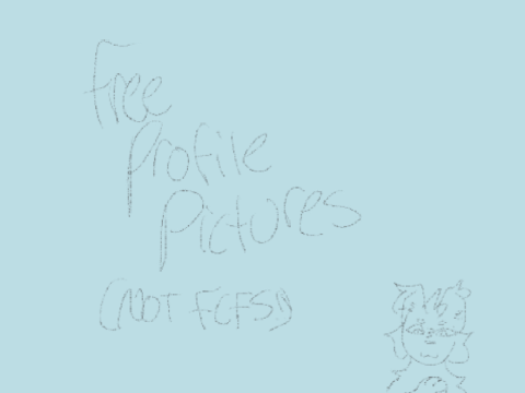 024. doing free pfps (desc.)