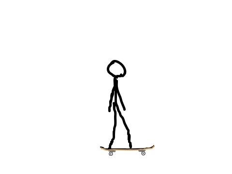 skateboarding game thingy