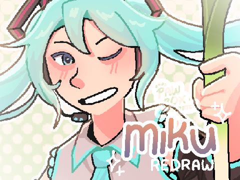 miku redraw