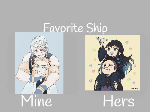 My KnY taste vs. my bestie's! ~WIP~