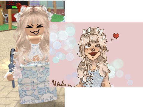 Drawing Roblox avatars