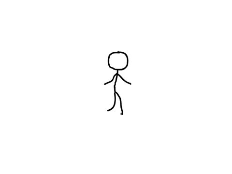 It's a walk cycle.