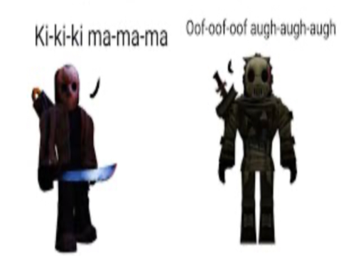 idk what to post so uh faker but Jason from forsaken and slasher from Friday the 13th sing it