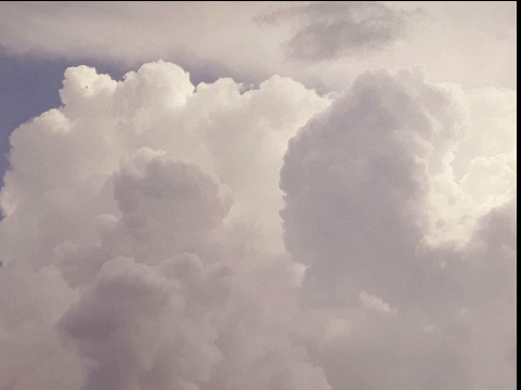 clouds with some rain