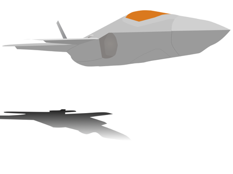 なんかの飛行機