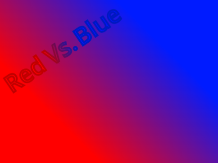 Red Vs. Blue