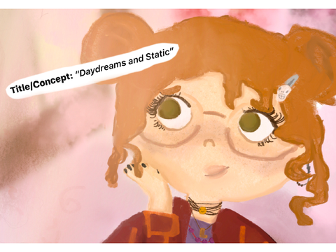 Daydreams & Static (chat-gpt designs me an OC)
