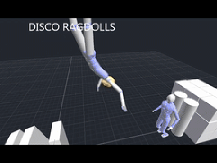 DISCO RAGDOLLS (using endorphin 2.7.1.)