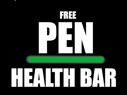 Free Pen Health Bar