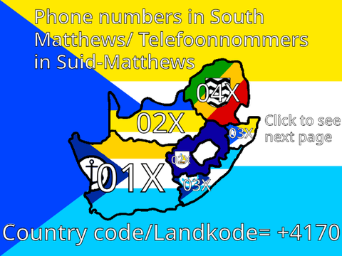 Phone numbers in South Matthews