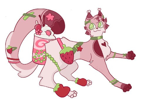 ♥︎ strawberry swirl
