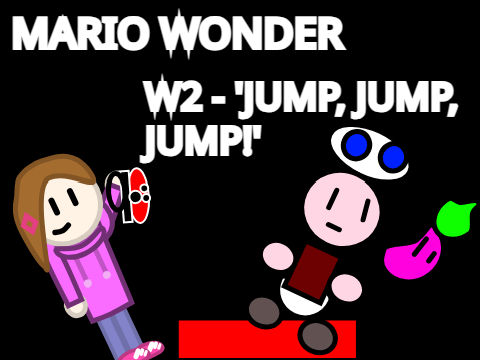 Mario Wonder - Jump, Jump, Jump!