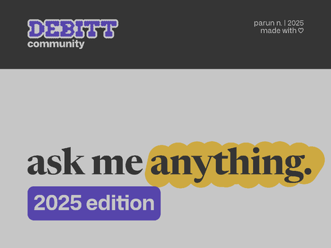ask me anything : 2025 edition