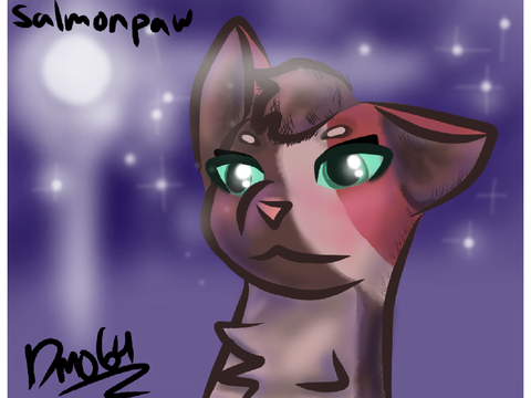 Salmonpaw fanart!