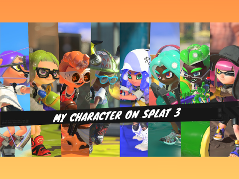 My equipment that I use often on Splatoon 3
