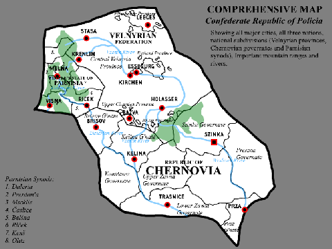 Comprehensive Map of Policia