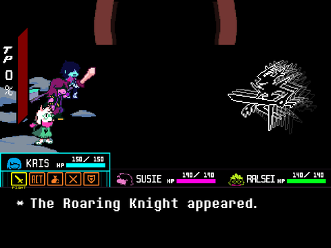 Roaring Knight No Hit Version