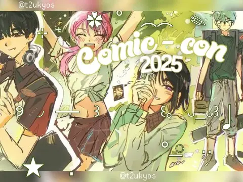   ★ ‿　♩ comic - con ◞  H͟A͟U͟L  ♡　.　　