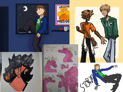 Some info about my silly little guys (ocs)