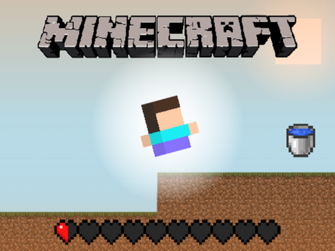 【Minecraft/マインクラフト】Water bucket!