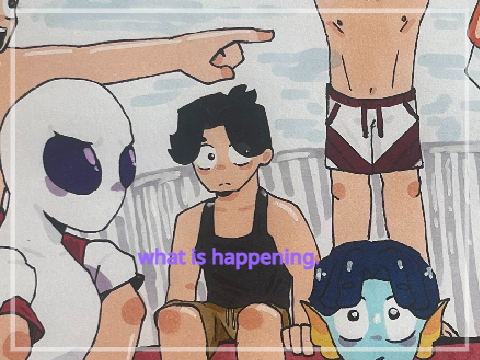 Pool Party - Champions Style + and i added a smol art dump MEHEHEHE