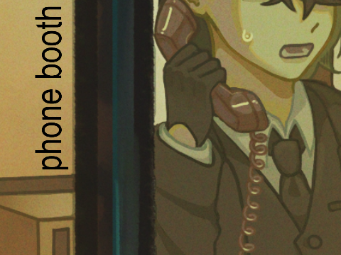 ✩﹑﹑PHONE BOOTH ⌇ art