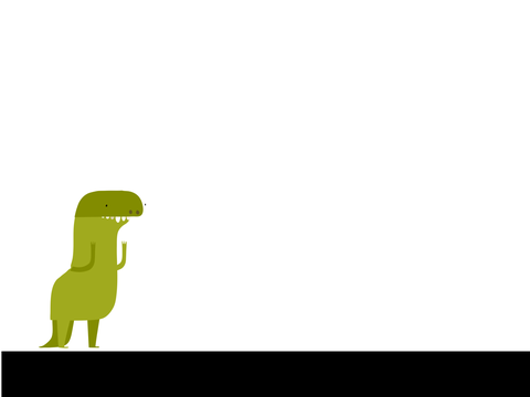 the amazing scratch dinosaur