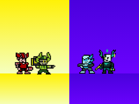 Random Phighting Pixel Art