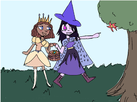 Esa and Opal (OC art)
