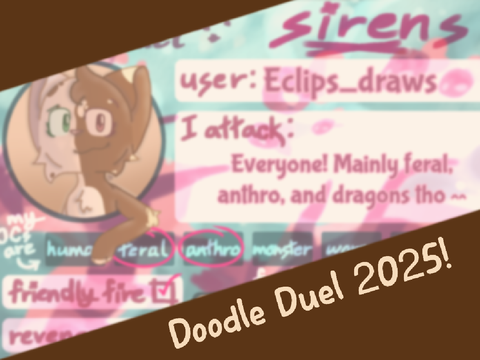 ~Doodle Duel 2025 ~ Team Sirens~