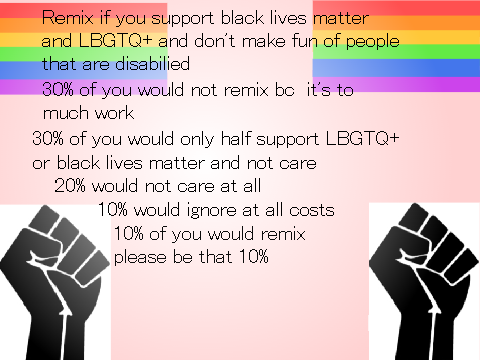 REMIX THIS & ADD YOUR NAME TO THE LIST remix remix remix remix remix remix remix remix remix