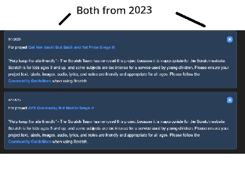 Two Projects Banned at the Same Time?...