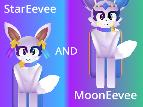 StarEevee and MoonEevee