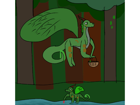 WORK - A leafwing wings of fire map: part 8!