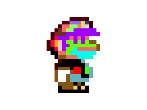 mark if he was 14 colors