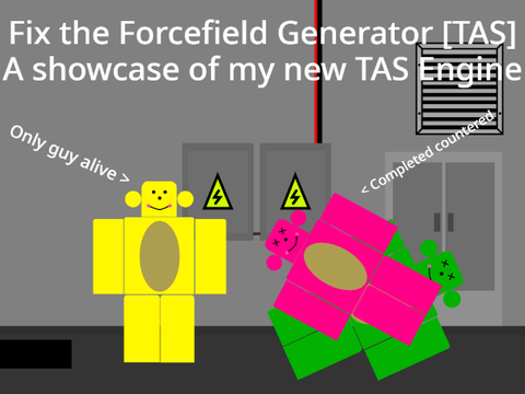 [TAS] Fix the Forcefield Generator: Hard Mode Completion!